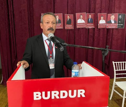 Burdur CHP merkez ilçede Divarcı dönemi