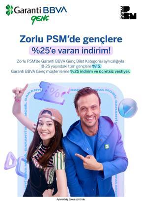 Garanti BBVA ve Zorlu PSM’den gençler için iş birliği