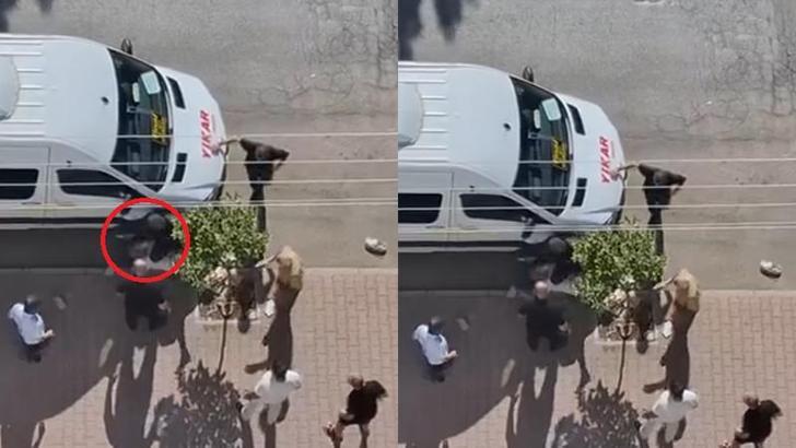 Sokakta bıçaklandı, kaçan saldırganı taşla kovaladı