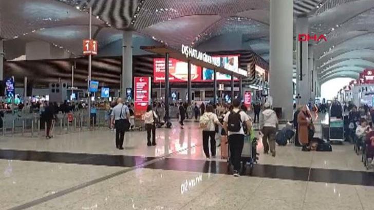 Havalimanlarında uçaklara deprem uyarısı