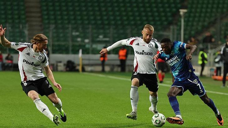 Legia Varşova - Samsunspor: 0-1