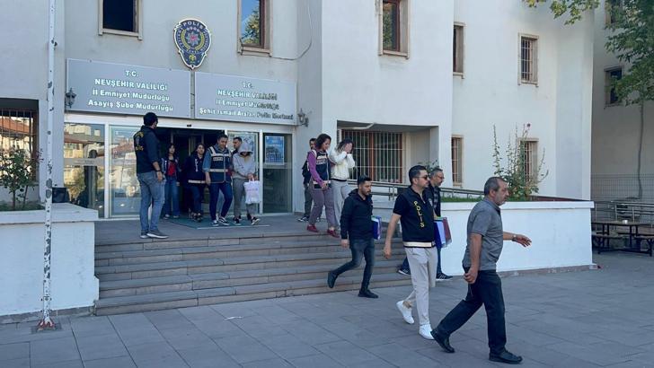 Nevşehir'de fuhuş operasyonu şüphelileri adliyede