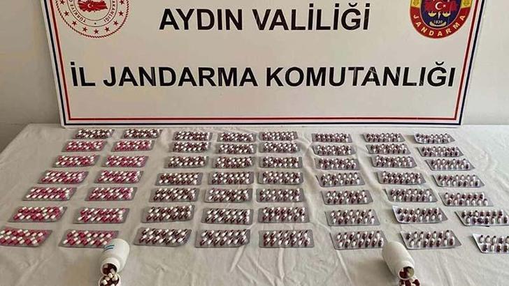 Bavulunda 898 sentetik hap ele geçirilen şüpheliye gözaltı