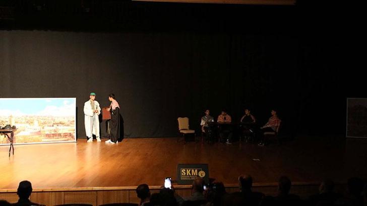 Gaziantep’te Gazze için ‘sessiz’ tiyatro etkinliği