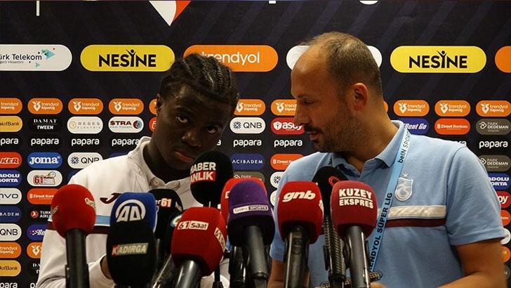 Trabzonsporlu Oulai: Bu sonucu hak ettiğimizi düşünüyorum