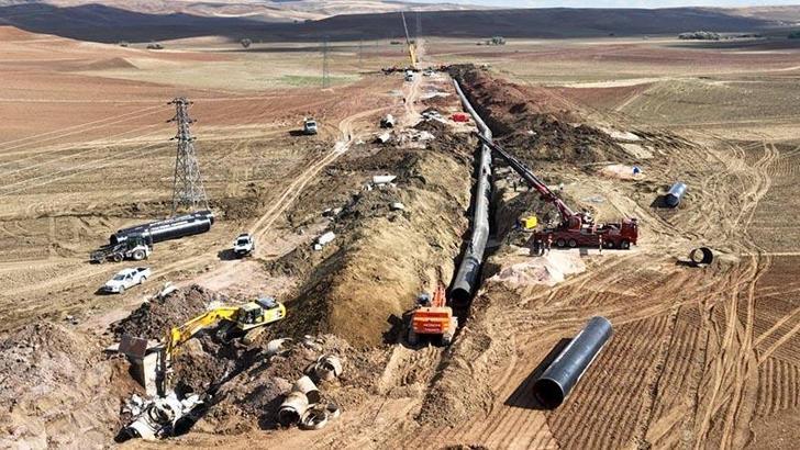 Kesikköprü hattından Ankara'ya yarından itibaren su verilecek