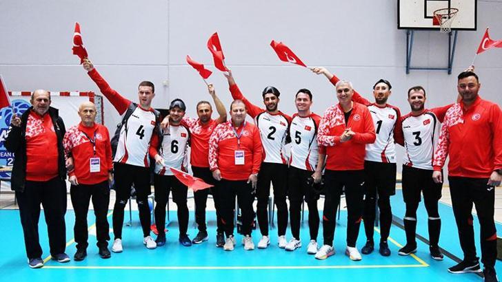 Goalball'de kadın ve erkek milli takımları, Avrupa Şampiyonası’nda finale yükseldi