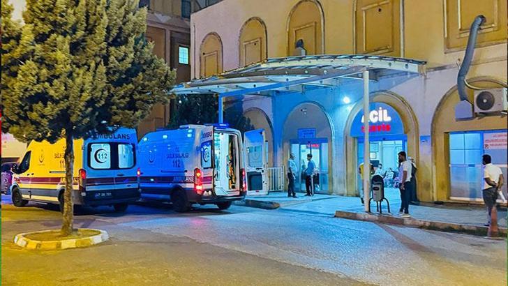 Mardin’de otomobilin çarptığı eşek ile üzerindeki kişi yaralandı