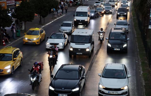 Antalya'da motosiklet sayısı 510 bini aştı