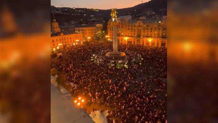 Gürcistan'da protesto: 27 yaralı