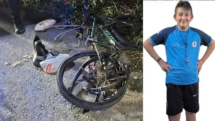Otomobilin çarptığı bisikletli Ahmet öldü