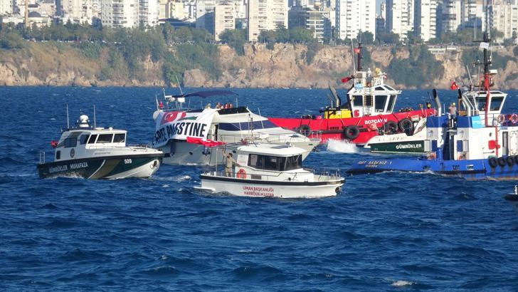 Antalya’da Gazze’ye destek