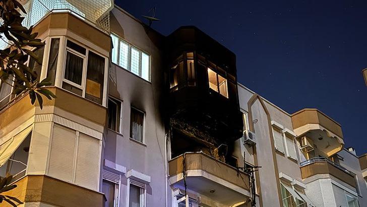 Evde çıkan yangında yaşamını yitirdi, eşi dumandan etkilendi