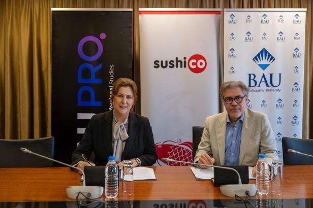 Bahçeşehir Üniversitesi ve SushiCo'dan gastronomi eğitiminde iş birliği