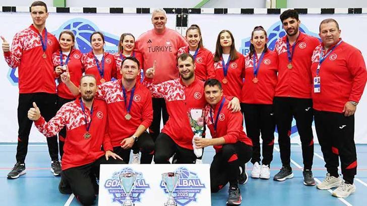 Golbolde 10 yıl sonra çifte zafer