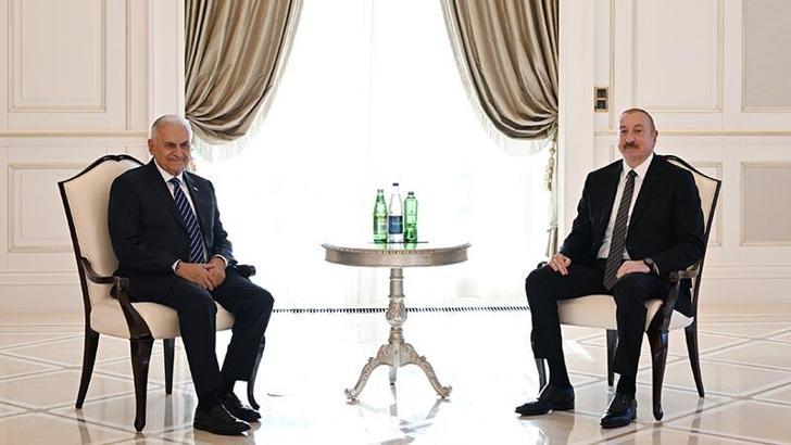 Aliyev, TDT Aksakallar Konseyi Başkanı Yıldırım'ı kabul etti