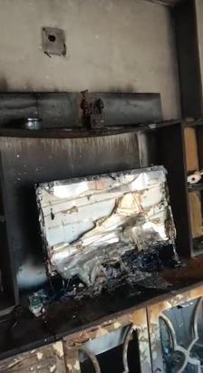 Ceyhan'da ev yangını