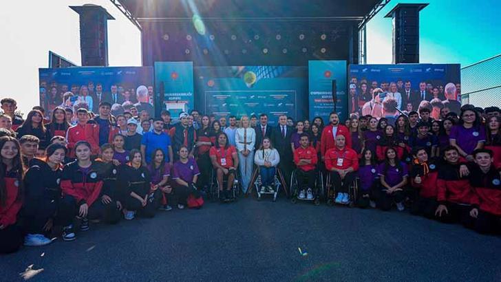 Cumhurbaşkanlığı Kupası Tenis Turnuvası Ankara'da törenle başladı