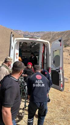 Şırnak’ta attan düşerek yaralanan kadın, tedaviye alındı