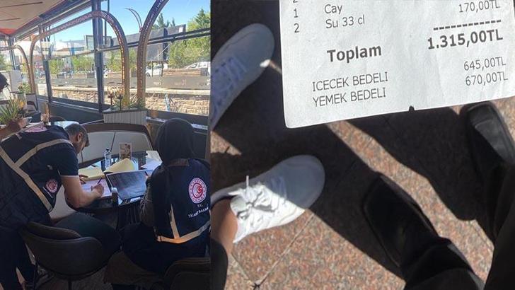 2 adet 0,33 santilitrelik su için 170 TL hesap alan işletme hakkında işlem başlatıldı