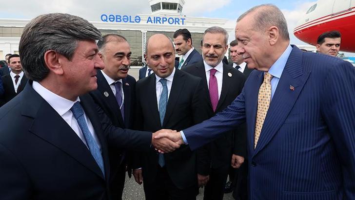 Cumhurbaşkanı Erdoğan, Azerbaycan’da