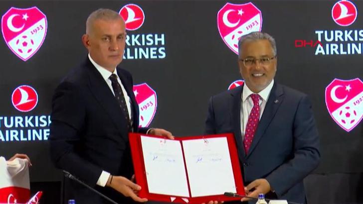 TFF ile THY sponsorluk anlaşmasını 3 yıllığına yeniledi