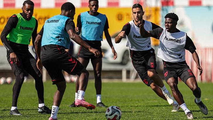 Samsunspor, Kayserispor maçı hazırlıklarını sürdürdü