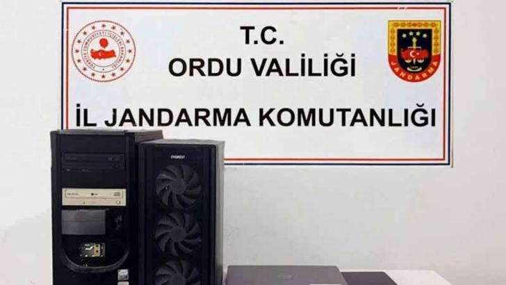 Ordu merkezli 6 ilde siber suç operasyonunda 3 tutuklama