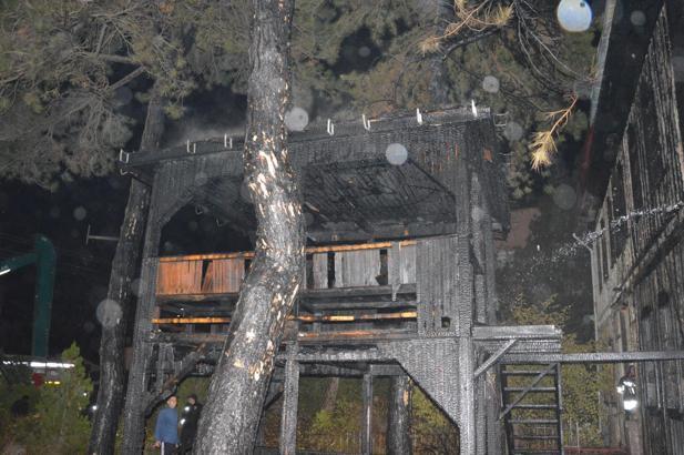 Atatürk’ün Samsun’da kaldığı konakta çıkan yangın söndürüldü