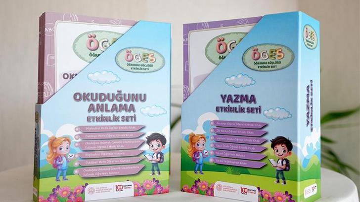 MEB'den öğrenme güçlüğü yaşayan öğrenciler için eğitim seti
