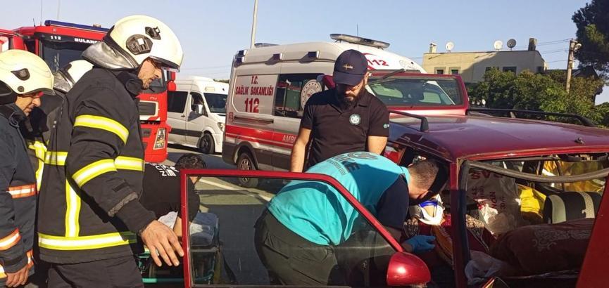 Giresun'da otomobil, minibüse çarptı: 1 ölü, 1 yaralı