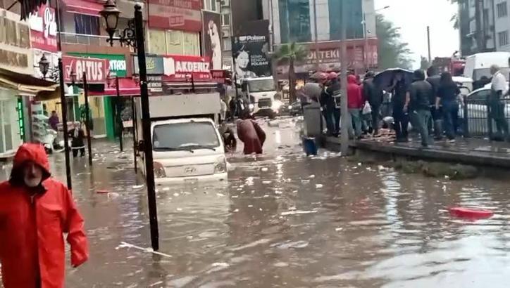 Zonguldak'ta dolu etkili oldu (2)