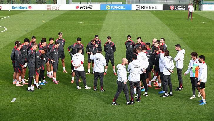 A Milli Futbol Takımı, Bulgaristan ve Gürcistan maçlarının hazırlıklarına devam etti