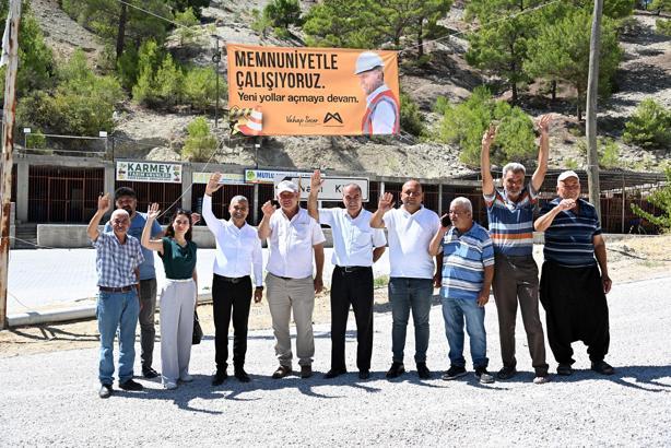 Mersin Büyükşehir’den Mut kırsalına nefes aldıran yol yatırımı