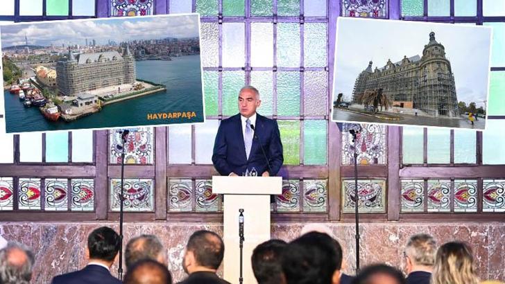 Bakan Ersoy: Haydarpaşa ve Sirkeci, İstanbul'un yeni kültür sanat adası olacak