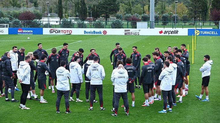 A Milli Futbol Takımı, Bulgaristan maçının hazırlıklarını sürdürüyor