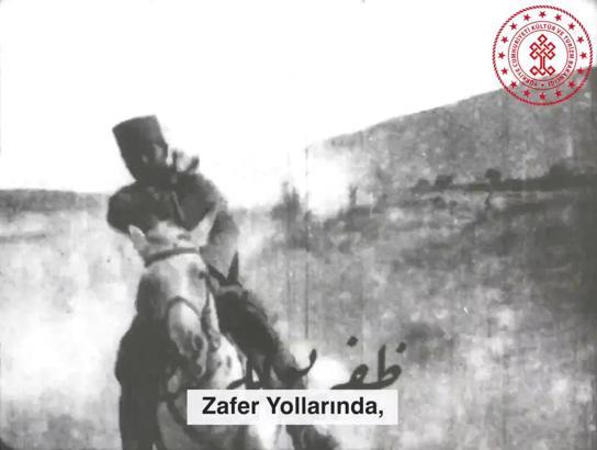 Türk sinemasının ilk yeniden canlandırma filmi 'Zafer Yollarında'nın kayıp görüntüleri gün yüzüne çıkarıldı