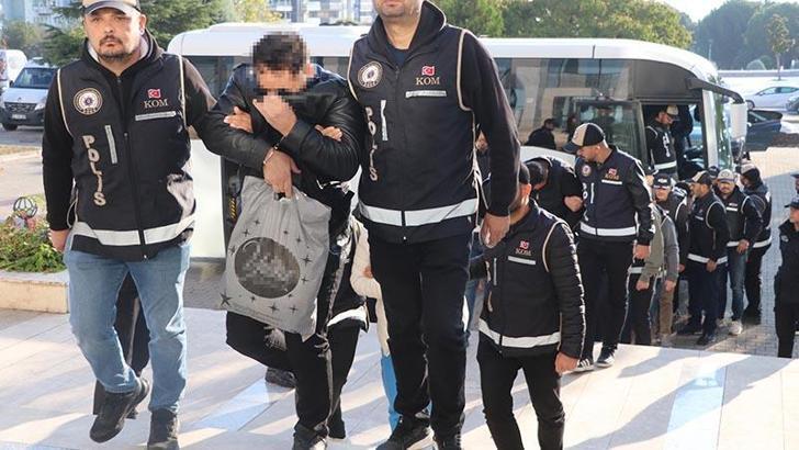 Sahte alkol raporu operasyonunda adliyeye sevk edilen 13 kişiden 5'i tutuklandı