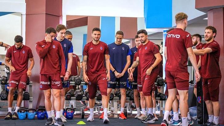 Trabzonspor, kuvvet çalıştı