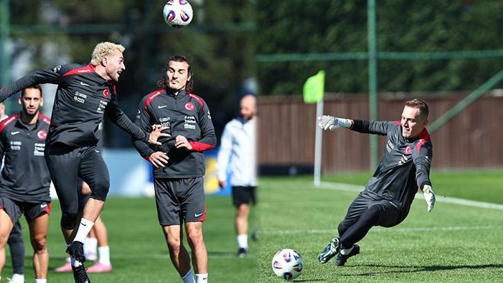 A Milli Futbol Takımı, İstanbul'daki son çalışmasını gerçekleştirdi