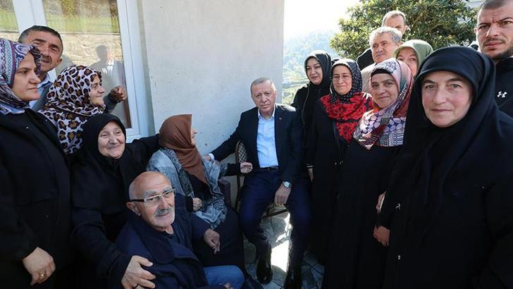 Cumhurbaşkanı Erdoğan'dan Ayder Yaylası'na ziyaret