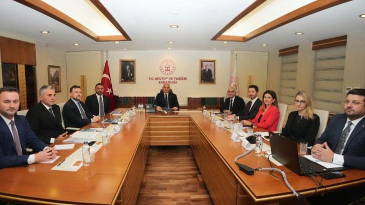 Kültür ve Turizm Bakanlığı’nda 2027 Avrupa Oyunları Toplantısı