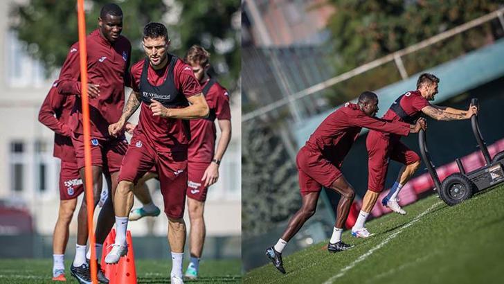 Trabzonspor, dayanıklılık çalıştı