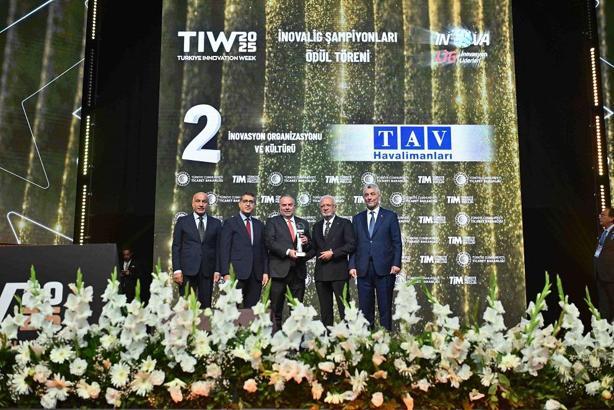TAV Havalimanları, İnovaLİG'de ödüle layık görüldü
