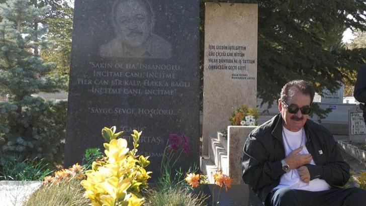 İbrahim Tatlıses’ten Neşet Ertaş’ın mezarına ziyaret