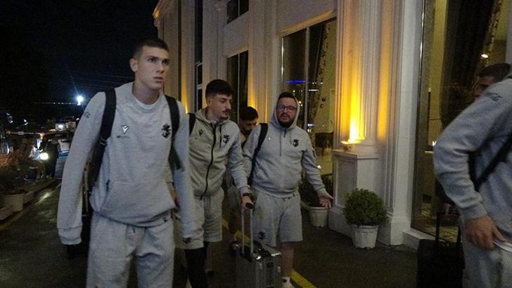 A Milli Futbol takımı ile karşılaşacak Gürcistan, Kocaeli’ye geldi