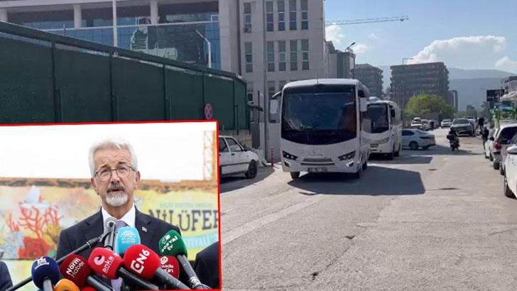 Gözaltındaki eski belediye başkanı adliyeye sevk edildi