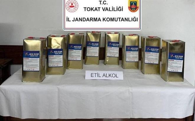 Tokat'ta sahte içki operasyonu : 6 gözaltı