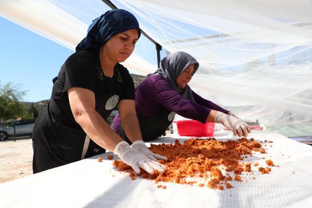 Kadın kooperatiflerinde kış hazırlığı