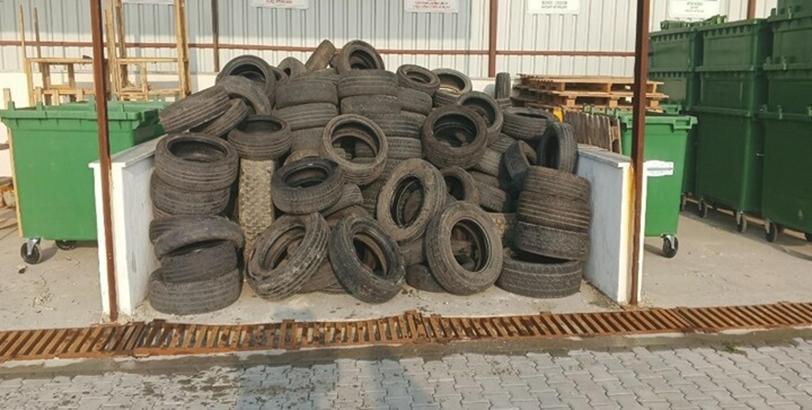 Yunusemre'de 86,5 ton lastik geri dönüşüme kazandırıldı